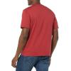 imageAmazon Essentials Mens TShirts RegularFit ShortSleeve Crewneck Pocket Pack of 2Dark RedNavy
