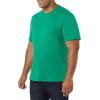 imageAmazon Essentials Mens TShirts RegularFit ShortSleeve Crewneck Pocket Pack of 2GreenNavy