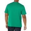 imageAmazon Essentials Mens TShirts RegularFit ShortSleeve Crewneck Pocket Pack of 2GreenNavy