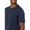 imageAmazon Essentials Mens TShirts RegularFit ShortSleeve Crewneck Pocket Pack of 2GreenNavy