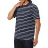 imageAmazon Essentials Mens TShirts RegularFit ShortSleeve Crewneck Pocket Pack of 2Grey HeatherNavy Stripe