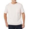 imageAmazon Essentials Mens TShirts RegularFit ShortSleeve Crewneck Pocket Pack of 2Grey HeatherPale Pink