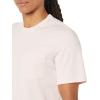 imageAmazon Essentials Mens TShirts RegularFit ShortSleeve Crewneck Pocket Pack of 2Grey HeatherPale Pink