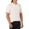 imageAmazon Essentials Mens TShirts RegularFit ShortSleeve Crewneck Pocket Pack of 2Grey HeatherPale Pink