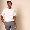 imageAmazon Essentials Mens TShirts RegularFit ShortSleeve Crewneck Pocket Pack of 2Grey HeatherWhite