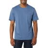 imageAmazon Essentials Mens TShirts RegularFit ShortSleeve Crewneck Pocket Pack of 2LavenderWashed Blue
