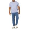 imageAmazon Essentials Mens TShirts RegularFit ShortSleeve Crewneck Pocket Pack of 2LavenderWashed Blue