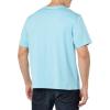 imageAmazon Essentials Mens TShirts RegularFit ShortSleeve Crewneck Pocket Pack of 2Light Blue