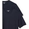 imageAmazon Essentials Mens TShirts RegularFit ShortSleeve Crewneck Pocket Pack of 2Navy