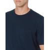 imageAmazon Essentials Mens TShirts RegularFit ShortSleeve Crewneck Pocket Pack of 2Navy