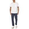 imageAmazon Essentials Mens TShirts RegularFit ShortSleeve Crewneck Pocket Pack of 2Pineapple PrintWhite