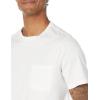imageAmazon Essentials Mens TShirts RegularFit ShortSleeve Crewneck Pocket Pack of 2Pineapple PrintWhite