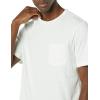 imageAmazon Essentials Mens TShirts RegularFit ShortSleeve Crewneck Pocket Pack of 2White