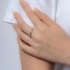 imageAmazon Essentials Plated Sterling Silver Chain Link Accent RingRhodium