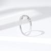 imageAmazon Essentials Plated Sterling Silver Chain Link Accent RingRhodium