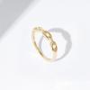 imageAmazon Essentials Plated Sterling Silver Chain Link Accent RingYellow Gold