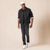 imageAmazon Essentials Short Sleeve Henley Shirt for Men  RegularFit Pique Available in Big ampamp Tall Pack of 2Black