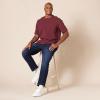 imageAmazon Essentials Short Sleeve Henley Shirt for Men  RegularFit Pique Available in Big ampamp Tall Pack of 2BurgundyGrey