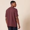 imageAmazon Essentials Short Sleeve Henley Shirt for Men  RegularFit Pique Available in Big ampamp Tall Pack of 2BurgundyGrey