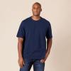 imageAmazon Essentials Short Sleeve Henley Shirt for Men  RegularFit Pique Available in Big ampamp Tall Pack of 2NavyWhite