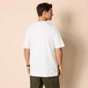 imageAmazon Essentials Short Sleeve Henley Shirt for Men  RegularFit Pique Available in Big ampamp Tall Pack of 2White
