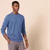 imageAmazon Essentials SlimFit Long Sleeve Shirt for Men Pocket and No Pocket StylesBlue Heather