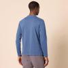 imageAmazon Essentials SlimFit Long Sleeve Shirt for Men Pocket and No Pocket StylesBlue Heather