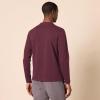 imageAmazon Essentials SlimFit Long Sleeve Shirt for Men Pocket and No Pocket StylesBurgundy