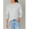 imageAmazon Essentials SlimFit Long Sleeve Shirt for Men Pocket and No Pocket StylesLight Grey Heather