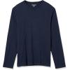 imageAmazon Essentials SlimFit Long Sleeve Shirt for Men Pocket and No Pocket StylesNavy