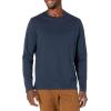 imageAmazon Essentials SlimFit Long Sleeve Shirt for Men Pocket and No Pocket StylesNavy