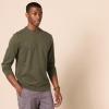 imageAmazon Essentials SlimFit Long Sleeve Shirt for Men Pocket and No Pocket StylesOlive Heather