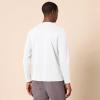imageAmazon Essentials SlimFit Long Sleeve Shirt for Men Pocket and No Pocket StylesWhite