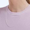 imageAmazon Essentials Sterling Silver Diamond Cut Rope Chain NecklaceSilver