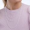 imageAmazon Essentials Sterling Silver Diamond Cut Rope Chain NecklaceSilver
