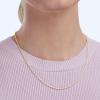 imageAmazon Essentials Sterling Silver Diamond Cut Rope Chain NecklaceYellow Gold