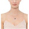 imageAmazon Essentials Sterling Silver Round Cut Birthstone Pendant Necklace 18quotCreated Blue Sapphire  September