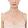 imageAmazon Essentials Sterling Silver Round Cut Birthstone Pendant Necklace 18quotWhite Pearl  June