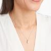 imageAmazon Essentials Sterling Silver Round Cut Birthstone Pendant Necklace 18quotWhite Pearl  June