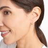 imageAmazon Essentials Sterling Silver Round Cut Cubic Zirconia Leverback EarringsYellow Gold