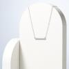 imageAmazon Essentials Womens Sterling Silver Horizontal Bar Necklace 18quot