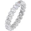 imageAmazon Essentials 14K Gold Plated Cubic Zirconia Stackable Statement RingRhodium Plated