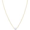 imageAmazon Essentials 14K Gold or Sterling Silver Freshwater Pearl Pendant NecklaceYellow Gold
