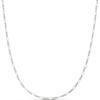 imageAmazon Essentials 14k Gold or Sterling Silver Plated Figaro Chain 16quot 18quot 20quot or 24quotSilver