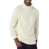 imageAmazon Essentials Mens 100 Cotton Rib Knit Turtleneck SweaterIvory