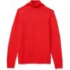 imageAmazon Essentials Mens LongSleeve Soft Touch Turtleneck SweaterRed
