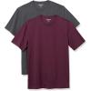 Burgundy/Charcoal Heather
