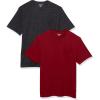 Burgundy/Charcoal Heather