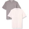Grey Heather/White