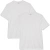 imageAmazon Essentials Mens TShirts RegularFit ShortSleeve Crewneck Pocket Pack of 2White
